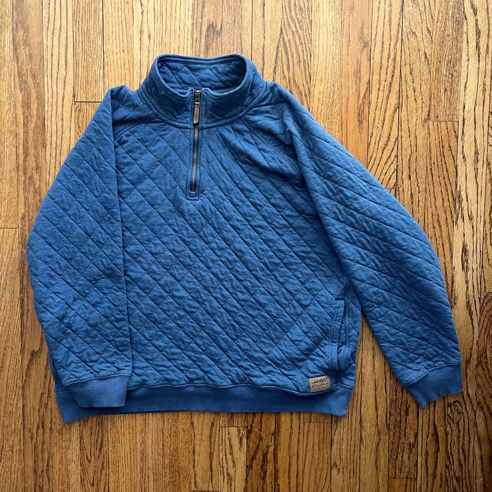 Eddie Bauer Quarter Zip, Blue